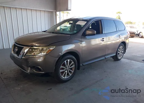 2014 Nissan Pathfinder S from USA, damaged, VIN 5N1AR2MNXEC715929